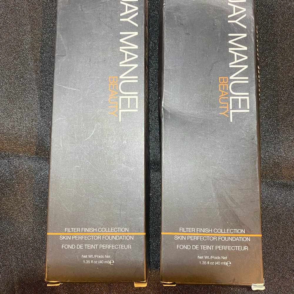 Jay Manuel Skin Perfector Foundation Medium Filter #3 (2) 1.35 oz